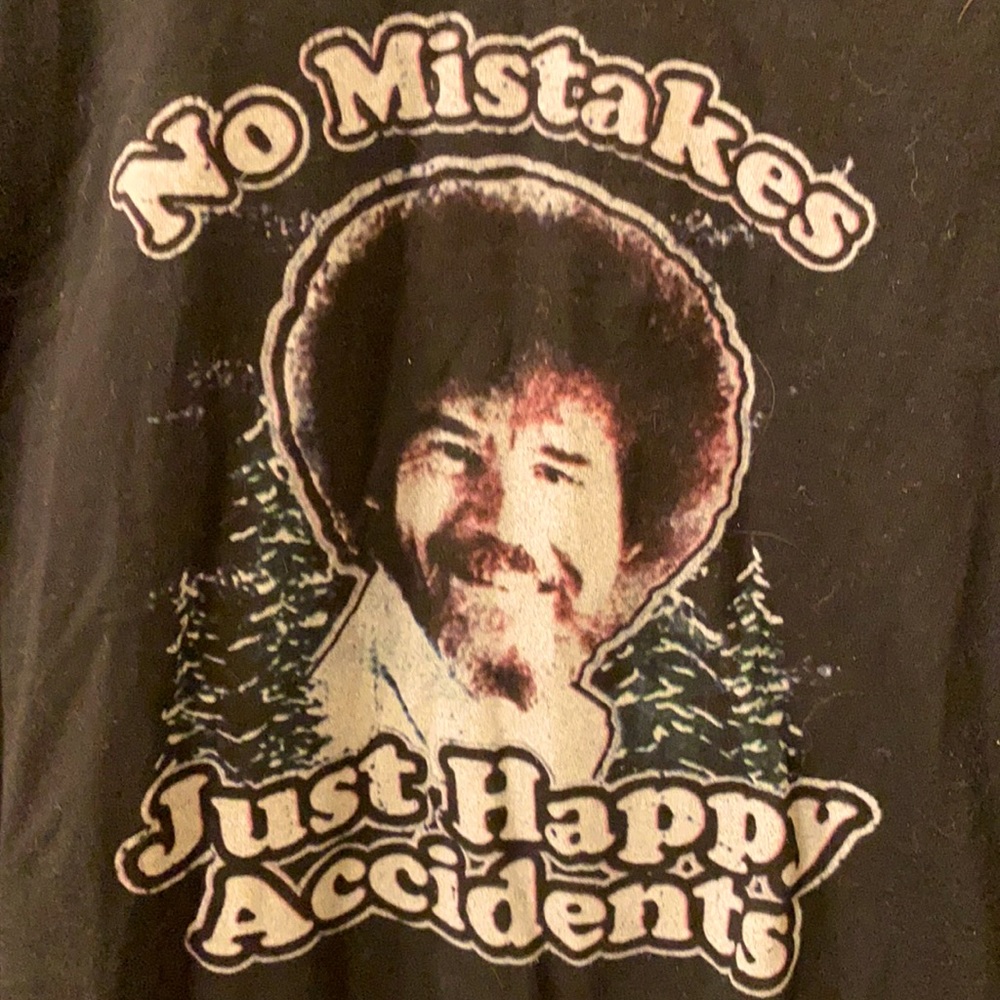 BOB ROSS unisex tee sz 2xl!